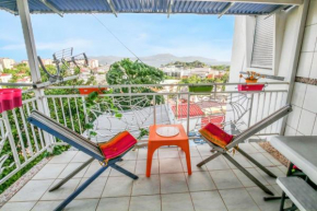 Appartement duplex à Fort-de-France avec vue sur la mer - 40 m²